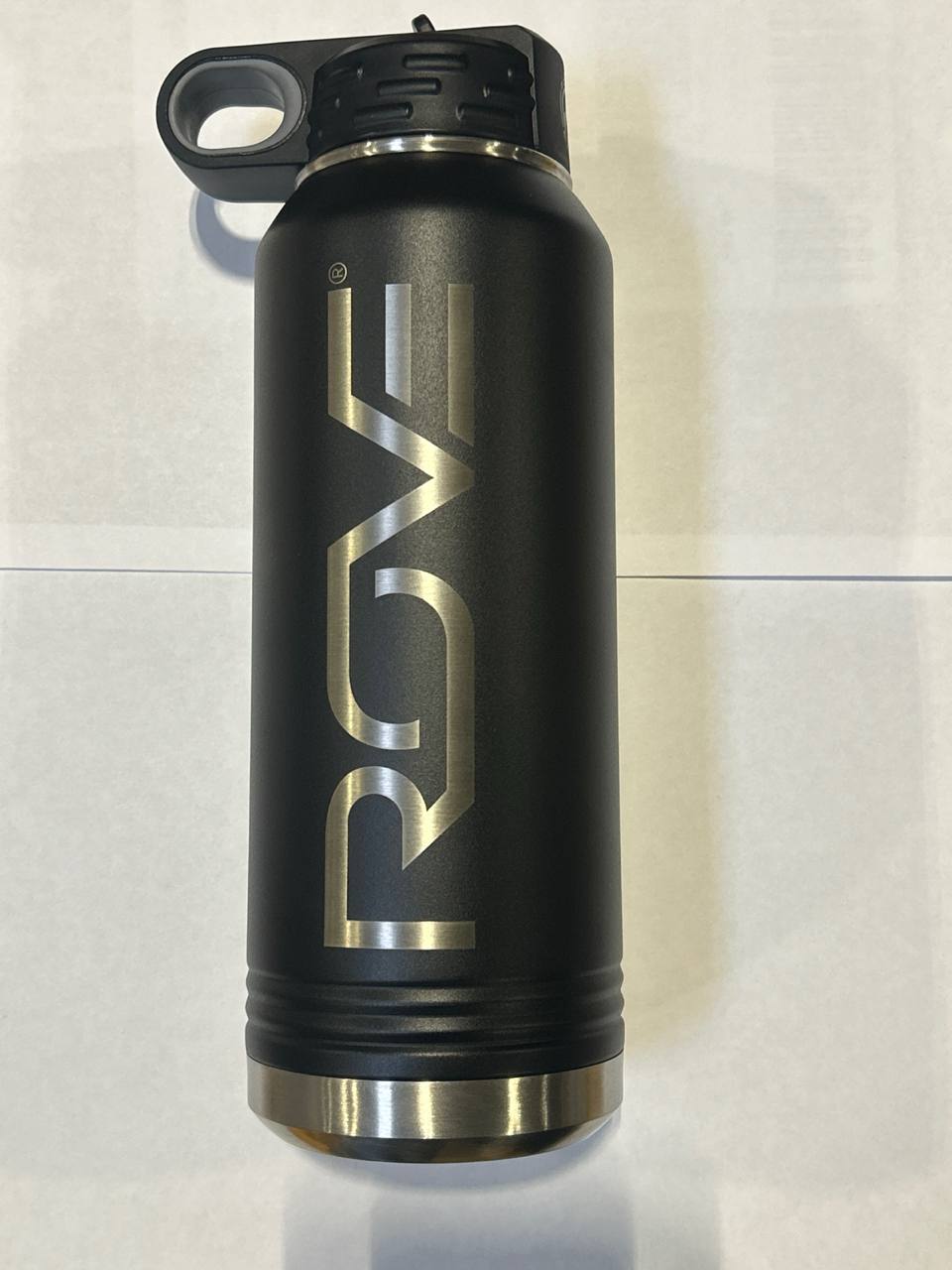 Water Metal Water Bottle - Rove Logo