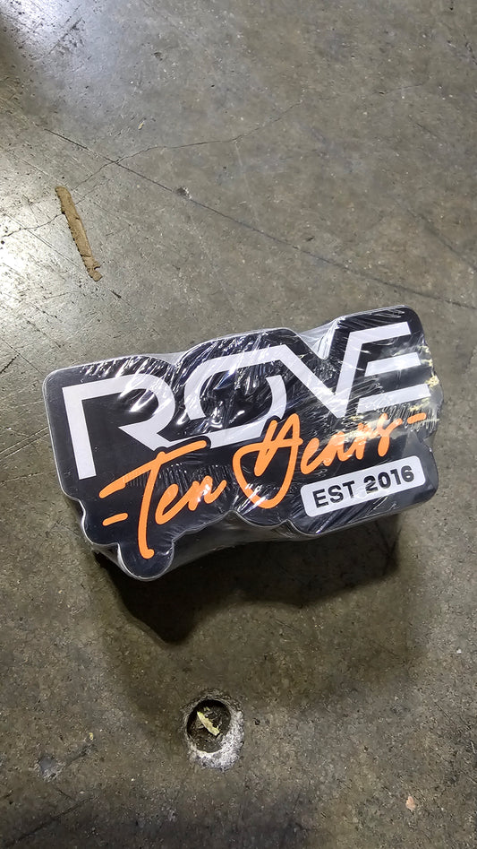 10 Year Est. 2016 Sticker