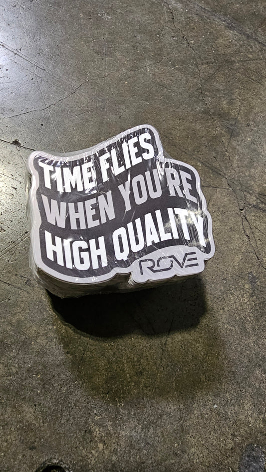 Time Flies Sticker