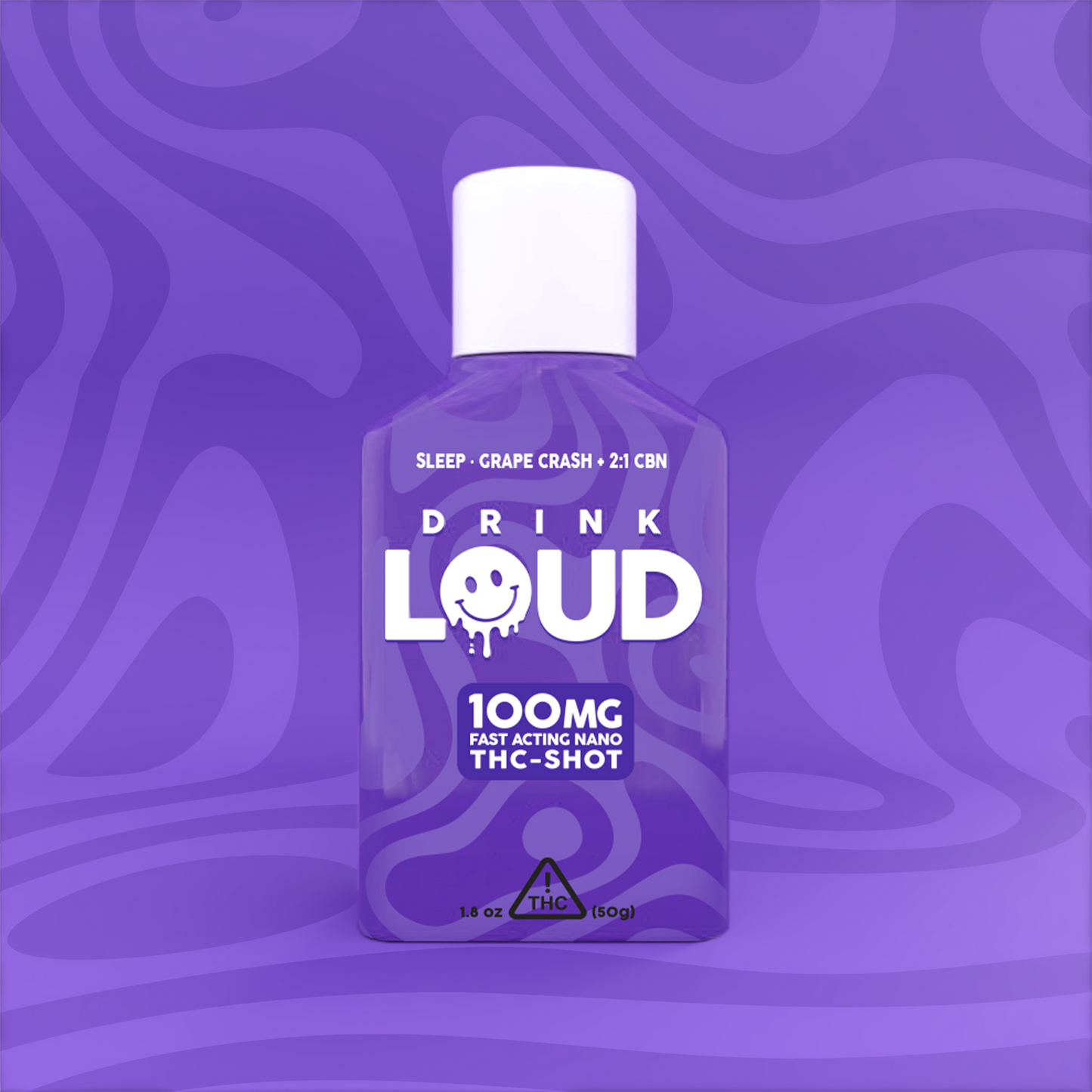 Drink Loud | Grape Crash + 2:1 CBN - Sleep (4 Pack)