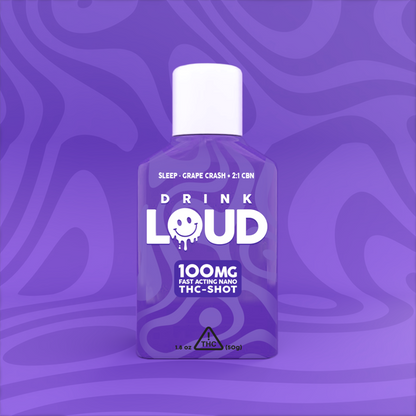 Drink Loud | Grape Crash + 2:1 CBN - Sleep (4 Pack)